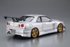 Aoshima 05542 C-WEST BNR34 SKYLINE GT-R 02 (NISSAN) 1/24